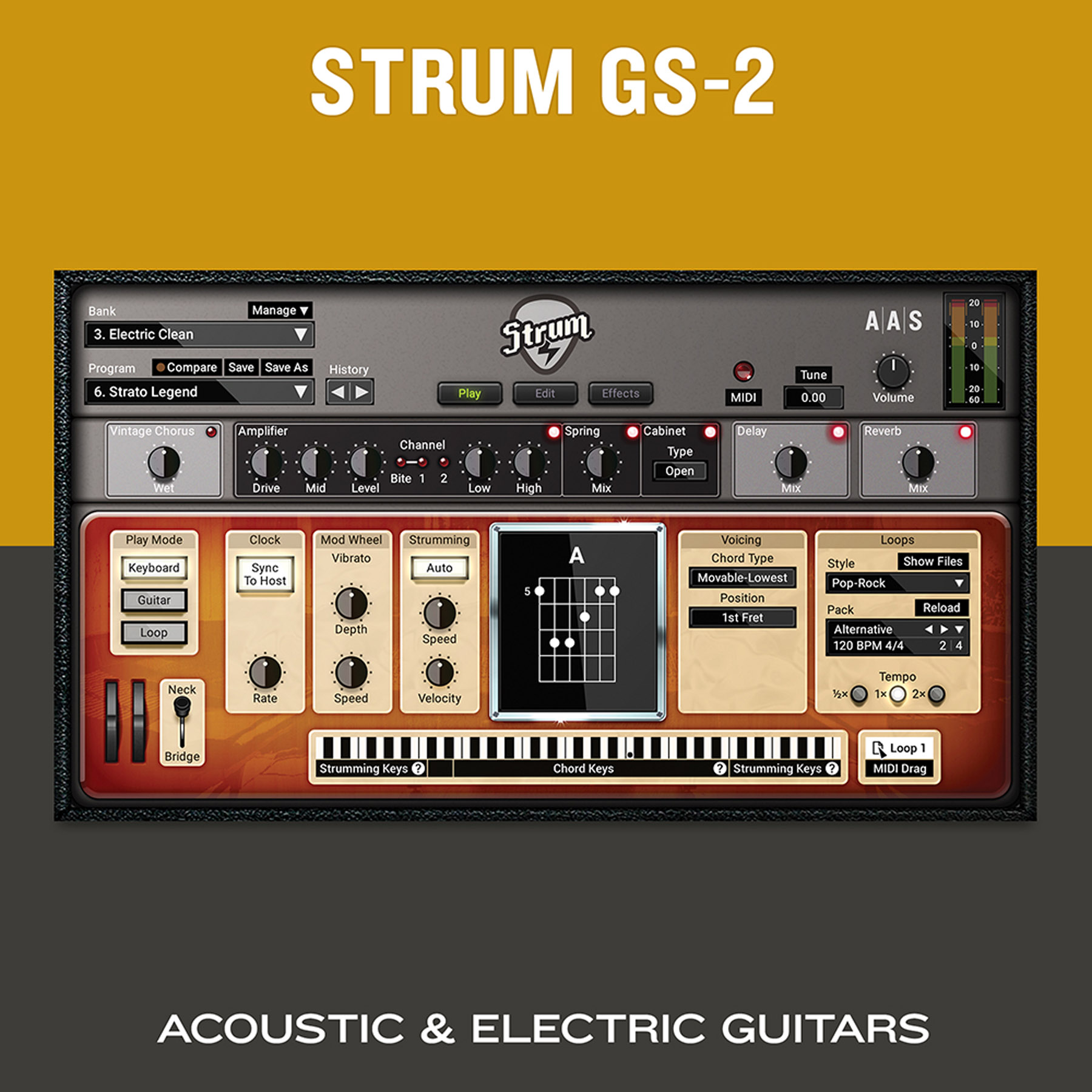 Post Rock - Sound Pack for Strum GS-2